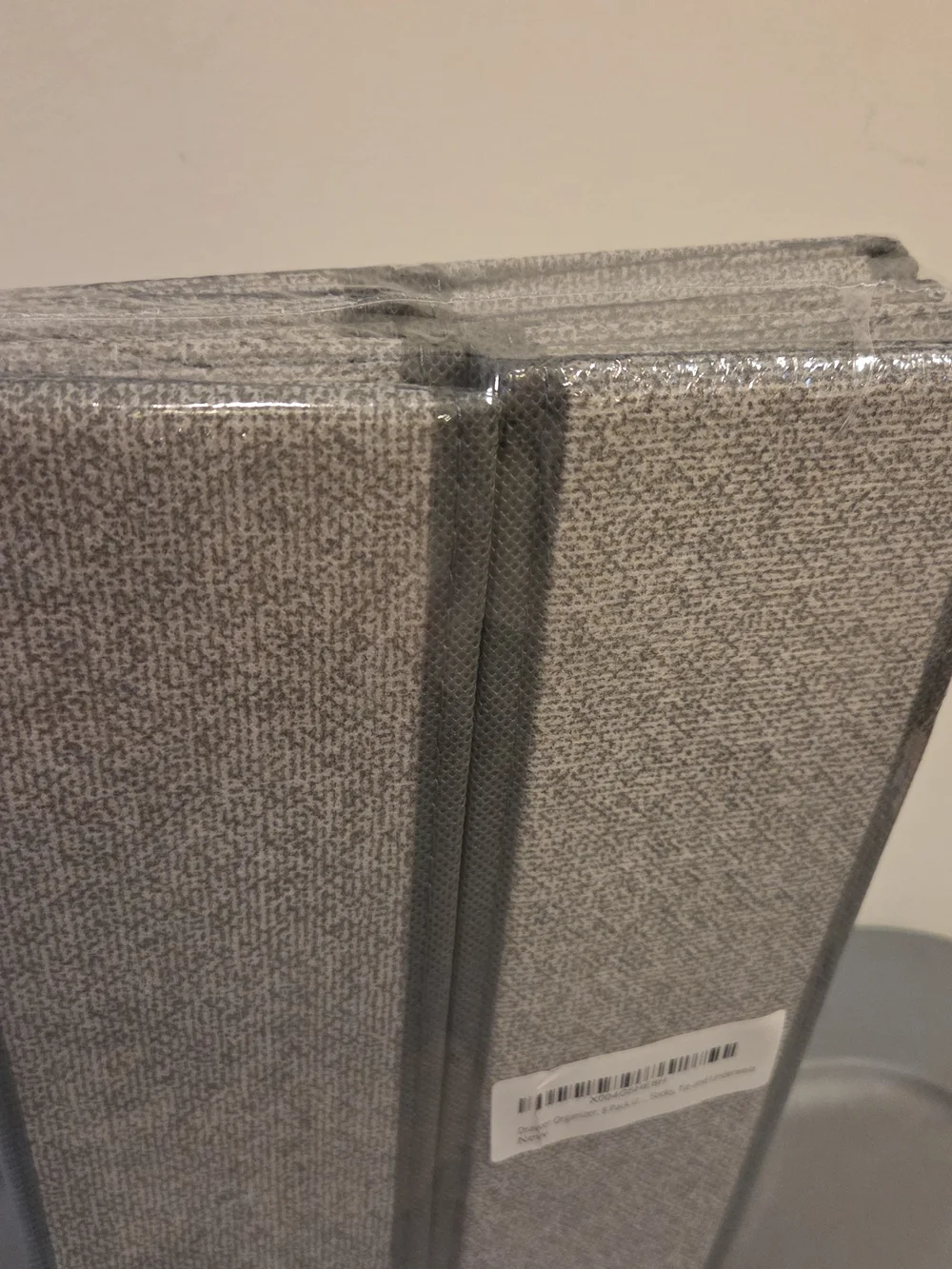 Foldable Fabric Drawer Organizer - Gray
